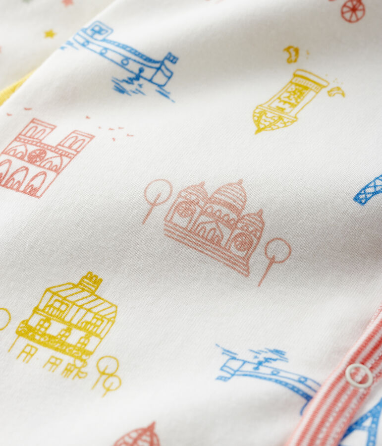 2er-Set Strampler aus Baumwolle mit Paris- und Sternenmotiv variante 1