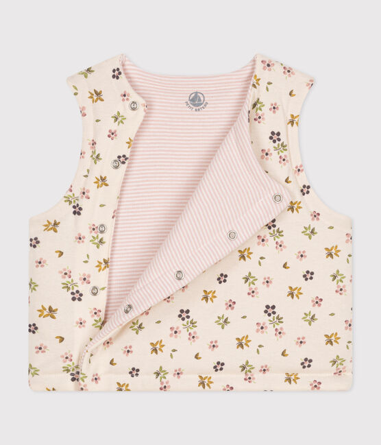 WENDBARE BABY-WESTE AUS BAUMWOLLE beige AVALANCHE/ CUIVRE