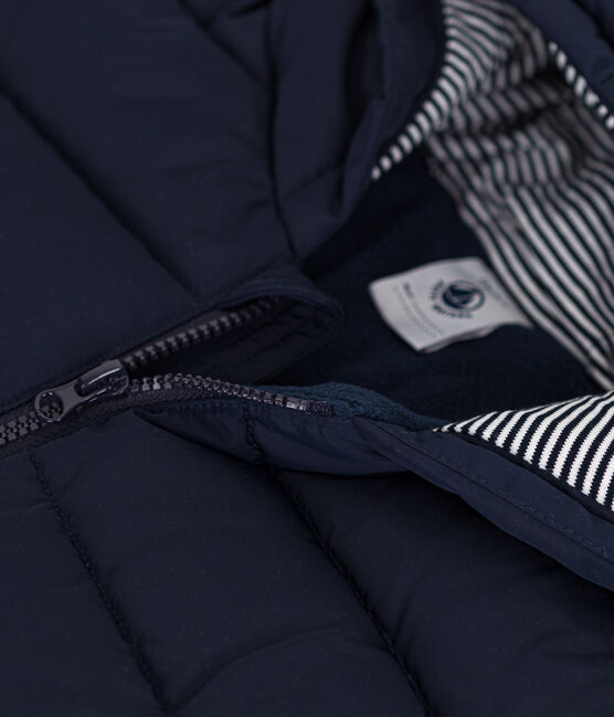 Baby-Anorak mit Fleece-Futter blau SMOKING