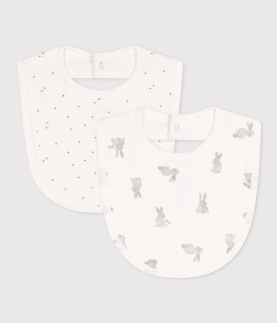 2ER-SET BABY-LÄTZCHEN AUS BAUMWOLLE variante 2