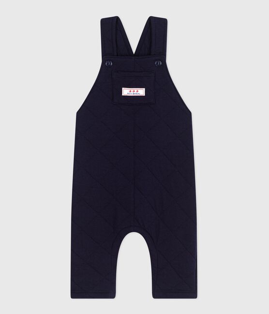 Langbeinige Baby-Latzhose aus dickem Jersey, einfarbig SOIR