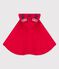 Baby-Cape aus Bio-Baumwolle rot TERKUIT