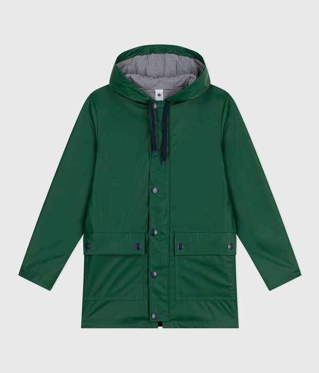 Ikonische Regenjacke Damen/Herren gr&uuml;n