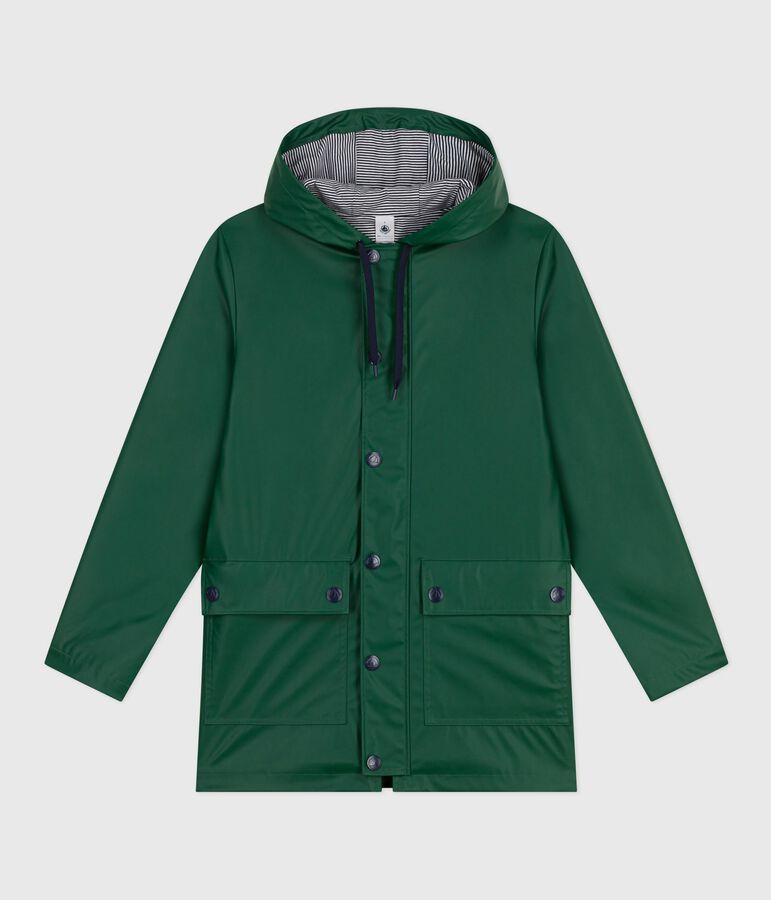 Ikonische Regenjacke Damen/Herren gr&uuml;n