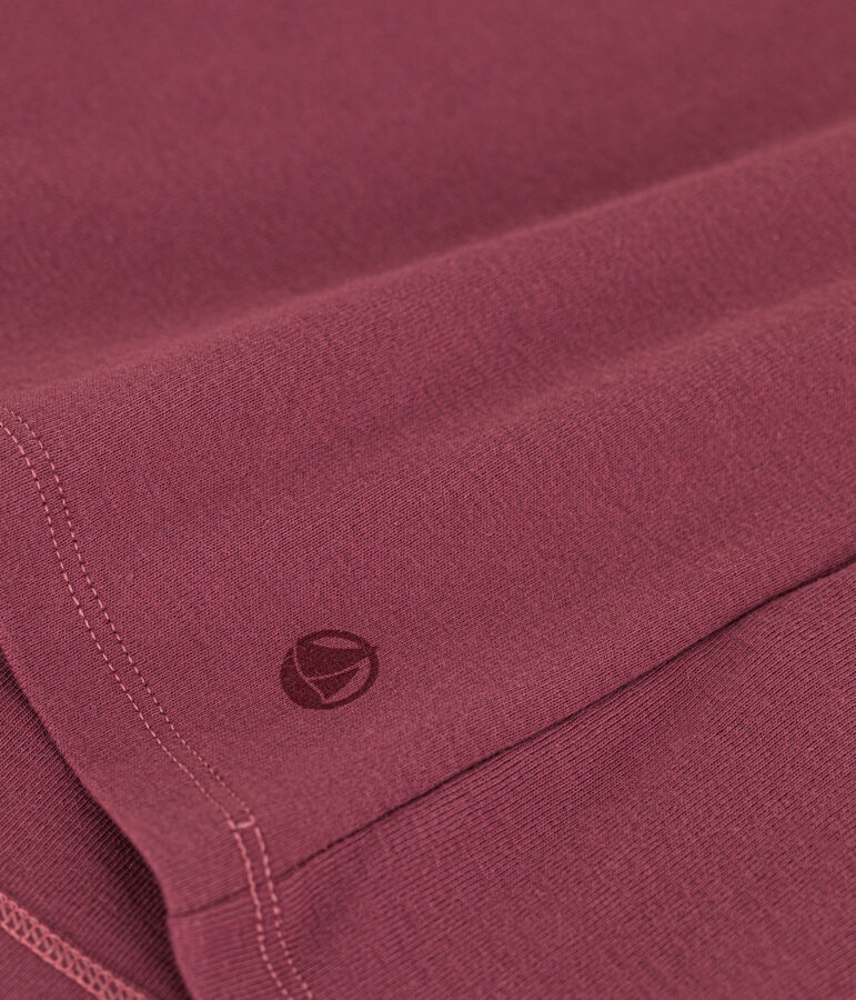 T-Shirt L&rsquo;ICONIQUE aus Baumwolle mit rundem Ausschnitt f&uuml;r Damen braun