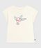 Kurzärmeliges Kinder-T-Shirt mit Muster naturfarben MILK