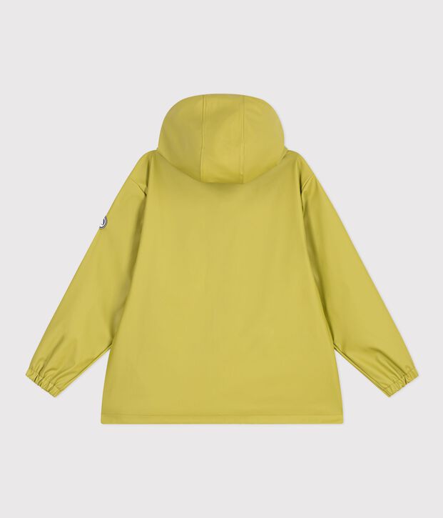 Kurze Damen-Regenjacke gr&uuml;n