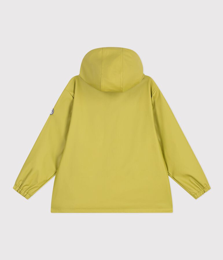 Kurze Damen-Regenjacke gr&uuml;n MOSS