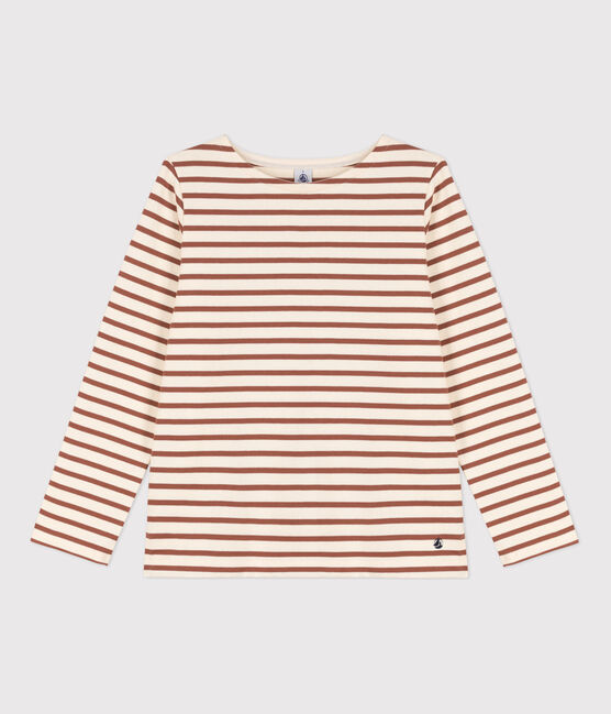 Streifenshirt aus Baumwolle für Damen weiss AVALANCHE/ CINA