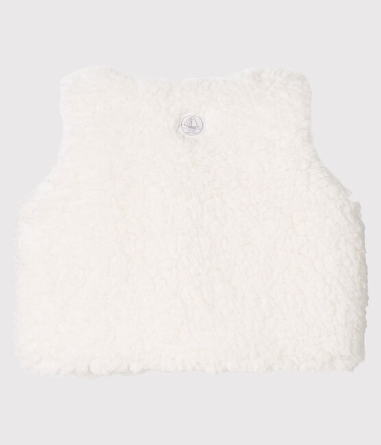 Baby Weste Aus Sherpa Fur Madchen Petit Bateau