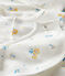 Baby-Geschenk-Set aus Bio-Baumwolle mit Blumenmuster variante 1