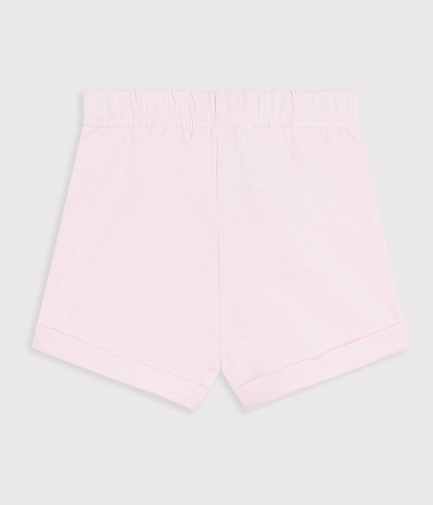 Baby-Shorts aus einfarbiger Baumwolle BARELY