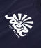 Damen T-Shirt Le Droit aus einfarbiger Baumwolle blau SMOKING
