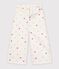 Kinder Wide Leg-Hose aus Baumwolle naturfarben/vielfarbig