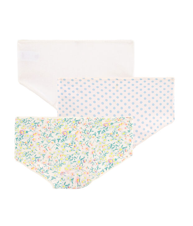 3er-Set Shortys f&uuml;r kleine M&auml;dchen vielfarbig