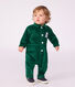 Langer Baby-Overall aus einfarbigem Feincord