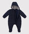 Baby-Schneeanzug blau SMOKING