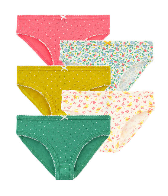 5er-Set Unterhosen für kleine Mädchen variante 1