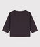 Langärmeliges Baby-T-Shirt aus Baumwolle grau DUMBO