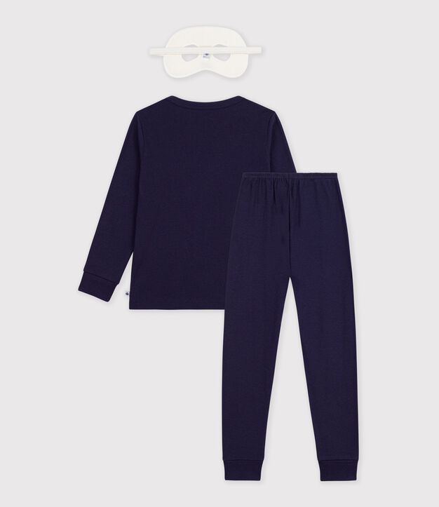 Kinder-Pyjama zum Verkleiden Skelett aus Baumwolle SOIR