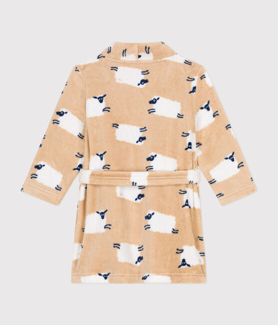 Gemusterter Kinder-Morgenmantel aus Fleece TRENCH/ MULTICO