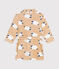 Gemusterter Kinder-Morgenmantel aus Fleece TRENCH/ MULTICO