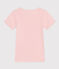 Kurzärmeliges T-Shirt aus Baumwolle für kleine Mädchen rosa MINOIS