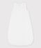 Babyschlafsack aus Doppeljersey weiss MARSHMALLOW/weiss MULTICO