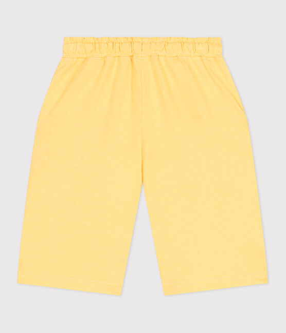 Kinder-Bermudashorts aus Baumwolle gelb ORGE