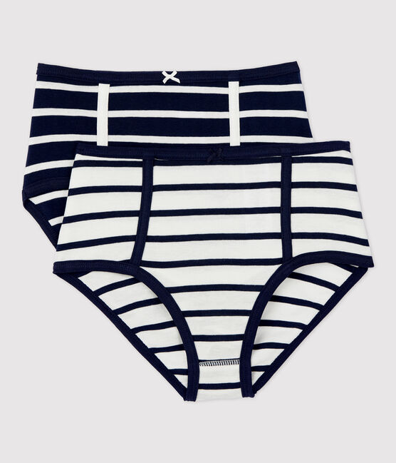 2er-Set Taillenslips aus Baumwolle für Damen Variante 1 PACK