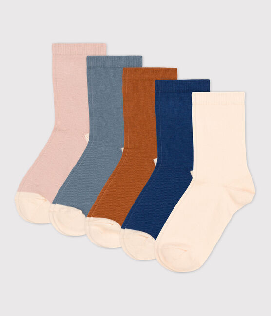 5er-Set Kindersocken für Mädchen variante 1