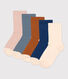 5er-Set Kindersocken für Mädchen