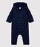 Baby-Overall mit Kapuze. blau SMOKING/ JERRYCAN