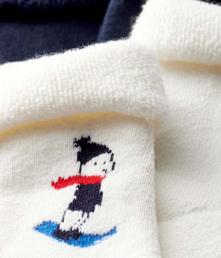 Set mit 2 Paar Baby-Socken vielfarbig