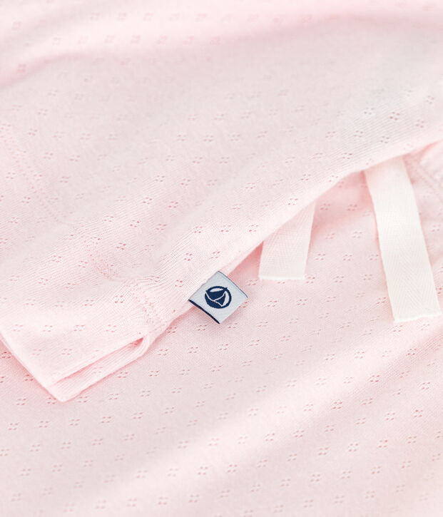 Damen-Kurzpyjama aus Baumwolle FLEUR