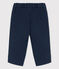 Baby-Hose aus Serge-Stoff blau SMOKING