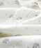 Baby-Strampler ohne Fuß aus Rippstrick weiss MARSHMALLOW/weiss MULTICO