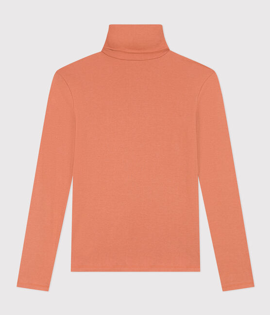 T-Shirt mit Rollkragen L’ICONIQUE aus Baumwolle für Damen rosa SIENNA