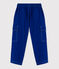 Kinder-Cargohose aus Sergestoff blau NEWBLEU