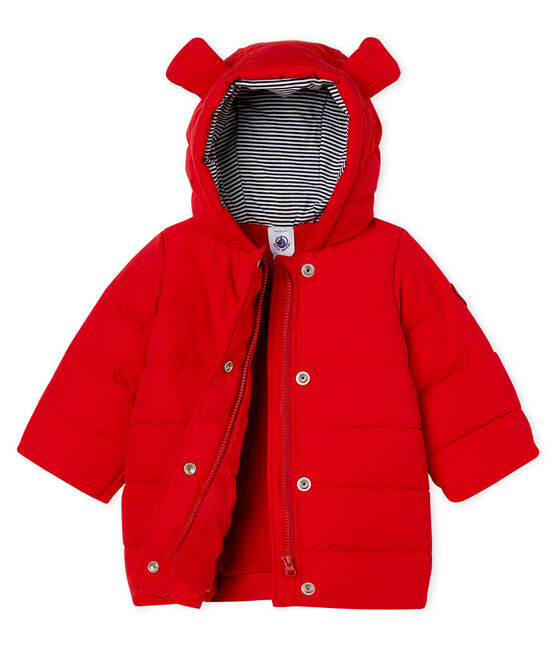 Baby-Jacke aus Mikrofaser für Mädchen rot TERKUIT