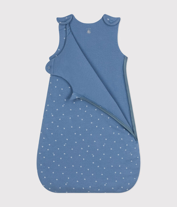 Babyschlafsack aus Baumwolle TOG 2 blau/weiss