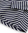 Grafisches Streifenshirt für Damen blau SMOKING/beige COQUILLE