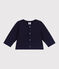 Baby-Cardigan aus einfarbiger Baumwolle SOIR