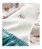 Dreiteiliges Baby-Set aus Nicki und Rippstrick beige MONTELIMAR/weiss MULTICO