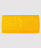 Baby-Schlauchschal mit Jacquardmuster. gelb HONEY/weiss MARSHMALLOW