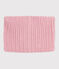 Kinder-Schlauchschal aus Strick mit Fleece-Futter rosa CHARME