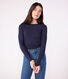 Langärmeliges Damen-T-Shirt L’Iconique aus Baumwolle