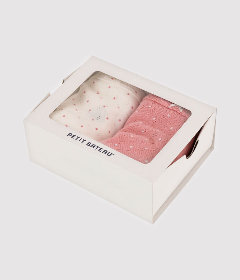 Set aus 2 hoch ausgeschnittenen Damenslips vielfarbig