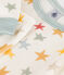 Kinder-Pyjama aus Nicki mit Sternmotiv weiss MARSHMALLOW/weiss MULTICO