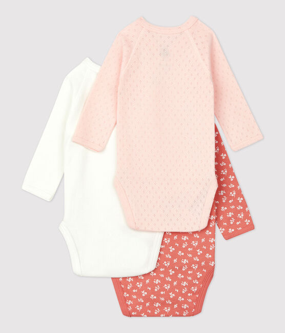 3er-Set Baby-Bodys aus Bio-Baumwolle variante 1